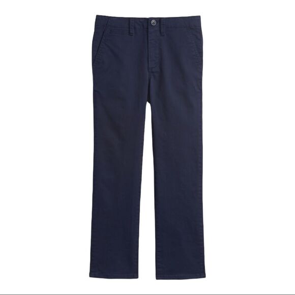 Gap Boys Uniform Lived-In Khakis with Washwell in Dark Night size 14 - Picture 1 of 7